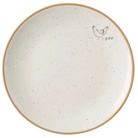 Orion Ceramiczny talerz deserowy Statek slepice,średnica 19,5 cm