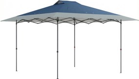 Outsunny Pawilon ok. 4x4m Wodoodporny Stabilny Zimoodporny Pop-up Składany z Funkcją Szybkiego Składania UV50+ | Aosom PL