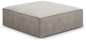 Jasnoszary podnóżek Vanda – Mazzini Sofas