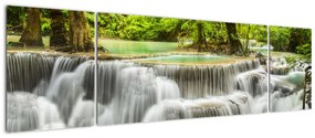 Obraz wodospadów (170x50 cm)