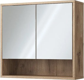 Lustro łazienkowe viking oak 70x22.1x65 eliza