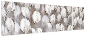 Obraz - Ułożone tulipany (170x50 cm)