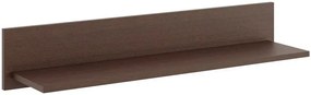 Minimalistyczna półka ścienna w kolorze wenge - Lava