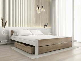 Pojemnik pod łóżko 98 cm, dąb sonoma