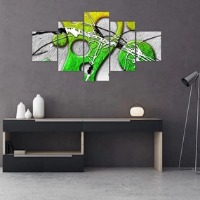 Abstrakcyjny obraz (125x70 cm)