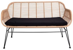 Sofa ogrodowa ze sztucznego rattanu House Nordic Trieste