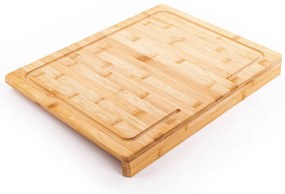Bambusowa stolnica, deska do krojenia - 2 w 1