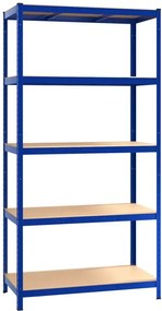 Wysoki regał metalowy do piwnicy P0-A81