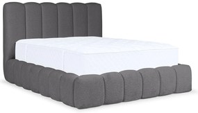 Ciemnoszare łóżko chmurka z pojemnikiem 5 rozmiarów W5-W63