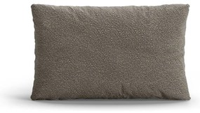 Szara poduszka na sofę z materiału bouclé Poppy – Micadoni