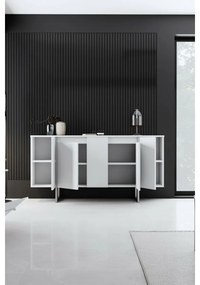 Szafka Luxe White and Silver