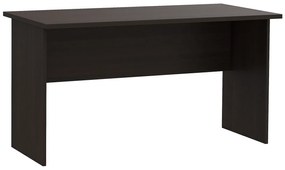 Minimalistyczne brązowe biurko do pracy wenge - Paxa