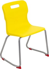 Szkolne krzesło na płozach T24 rozmiar 4 (133-159 cm)