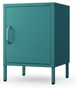 Szafka nocna metalowa morska Modern MIA, 424 x 595 x 400 mm