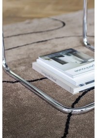 Brązowy bawełniany dywan odpowiedni do prania 140x200 cm Shadow – Mette Ditmer Denmark