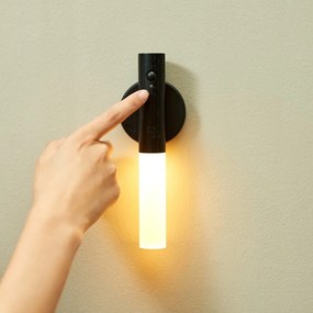 Czarny kinkiet LED na USB Baton – Gingko
