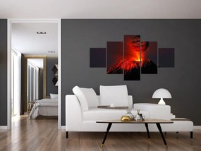 Obraz wulkanu (125x70 cm)