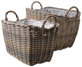 Donica ogrodowa prostokątna Jacob 62 x 40 x 35 cm PATIO