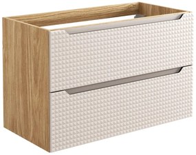 Szafka pod umywalkę z szufladami 90 cm - Montans 10X