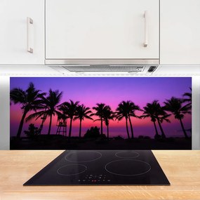 Panel nad blat kuchenny Palmy W Tropikalnym Słońcu