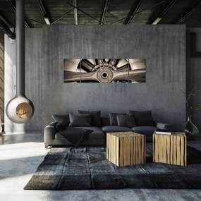 Obraz - Śmigło pneumatyczne (170x50 cm)