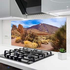 Panel Szklany Surowy Pejzaż Górski