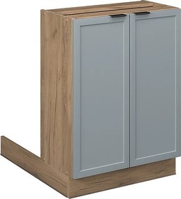 Wyspa kuchenna jasnoniebiesko-szary 60x30x82 fame-line