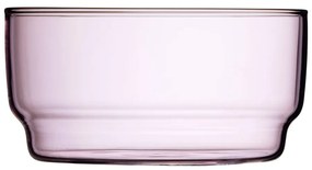 Różowe szklane miski zestaw 2 szt. 500 ml Torino – Lyngby Glas