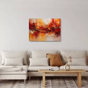 Obraz na szkle - Abstrakcja (70x50 cm)
