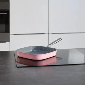 Patelnia aluminiowa do grillowania z powłoką nieprzywierającą ø 28 cm Meda 3.0 – FABINI