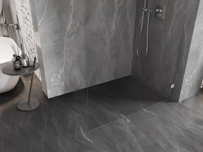 Mexen Lunar ścianka prysznicowa Walk-in prawa 90 x 200 cm, transparent 8 mm, chrom - 830-090-000-01-00-P