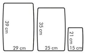 Tescoma 3-częściowy komplet elastycznych desek do krojenia PRESTO