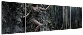 Obraz - Leśna wróżka (170x50 cm)