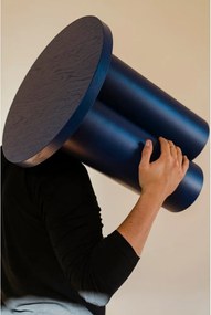 Niebieski stołek Oly – noo.ma