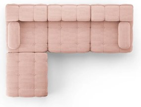 Jasnoróżowy narożnik Ferento – Cosmopolitan Design
