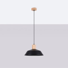 Lampa wisząca FANO czarna SOLLUX  LIGHTING