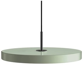 Jasnozielona lampa wisząca LED z metalowym kloszem ø 43 cm Asteria Medium – UMAGE