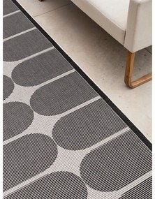 Czarno-biały chodnik odpowiedni na zewnątrz 80x250 cm Duet Bowen – NORTHRUGS