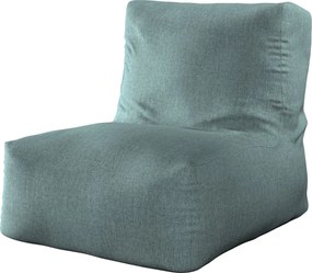 Puf-fotel kolor niebieski tkanina strukturalna
