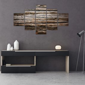 Obraz - drewno sezonowe (125x70 cm)