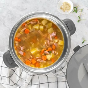 Orion Miska termiczna Termo szary, 3,9 l, 3,9 l