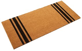 Wycieraczka z włókna kokosowego 55x125 cm Black Stripe – Premier Housewares
