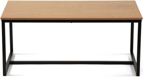 Stolik w dekorze dębu w naturalnym kolorze 47x90 cm Norden – Bonami Essentials