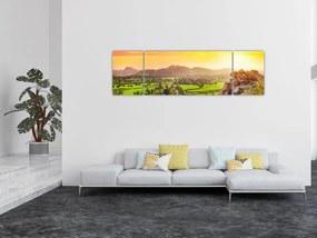 Obraz doliny Hampi w Indiach (170x50 cm)