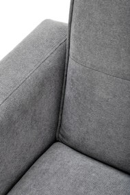 Sofa rozkładana CORNELIUS szara HALMAR