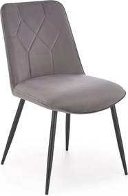 Aksamitne krzesło do jadalni K539