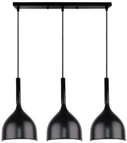 Lampa sufitowa loftowa metalowa wisząca AT30-3SZ-Czarna