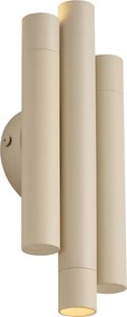 Lampa ścienna retro beżowa 3-punktowa - Pipes
