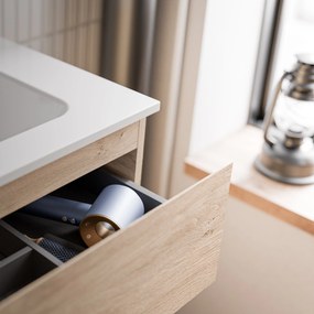 Badmöbel Set AVA 80 cm mit Waschbecken