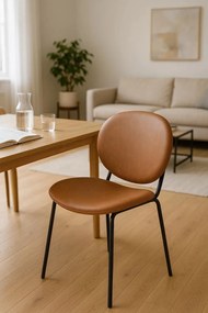 Krzeso Garry ze sztucznej skóry